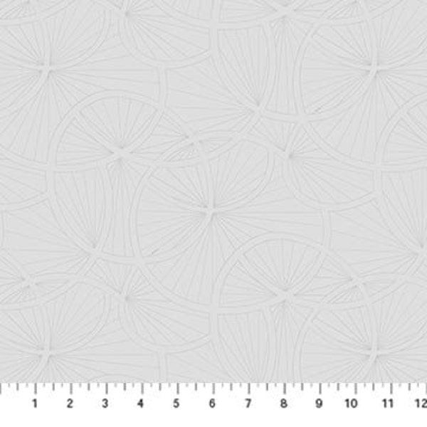GRAY - Simply Neutral 2 - Abstract Lily -  23915-92 ~ Northcott, bty
