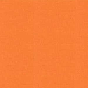 May include: A solid orange fabric swatch. The fabric has a subtle texture.