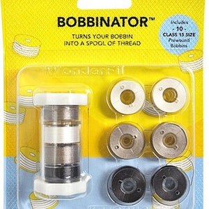 Bobbinator by Wonderfil (80 wt)  Bobbin into Thread