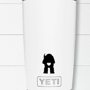Cocker Spaniel Dog w/ Heart Sticker for  Laptop Vinyl Decal Sticker