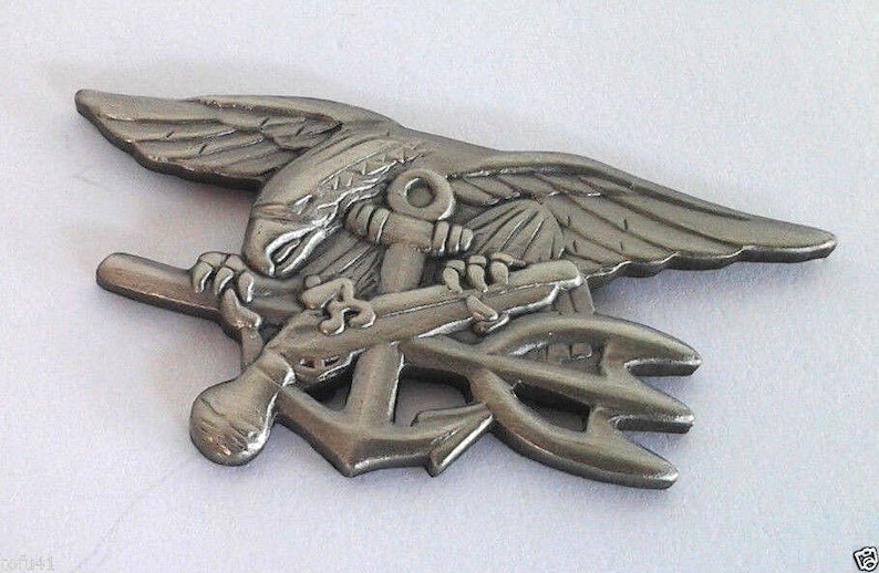 US Navy Seal Trident Medium 1-1/2 Military Hat Pin | Etsy
