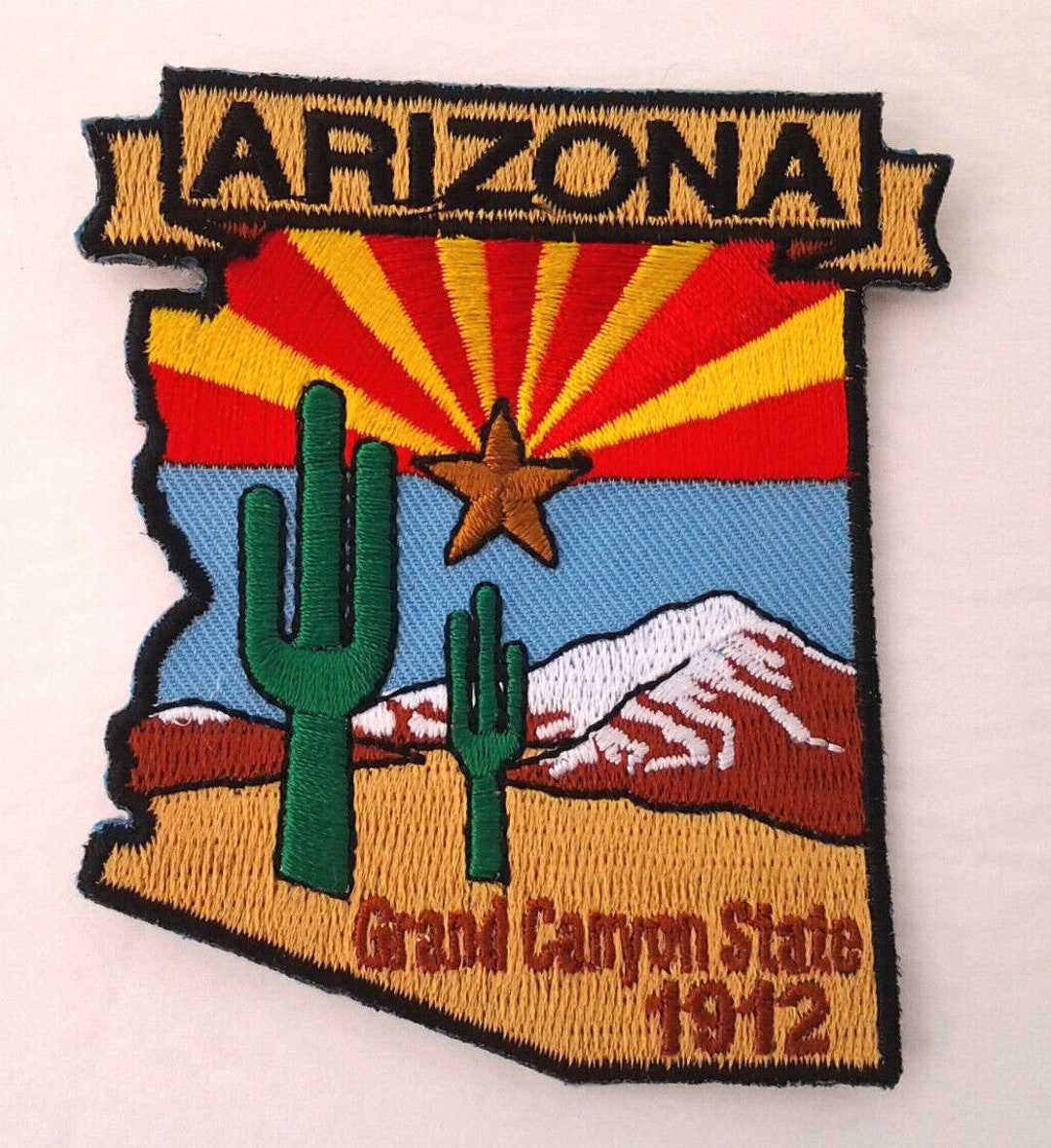 Arizona State Map (3-1/4