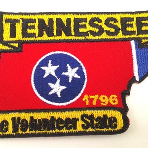 Tennessee State Map (3-1 / 2 ") Gestickter Biker Patch 6743 22 Kostenloser Versand mit Sendungsverfolgung."