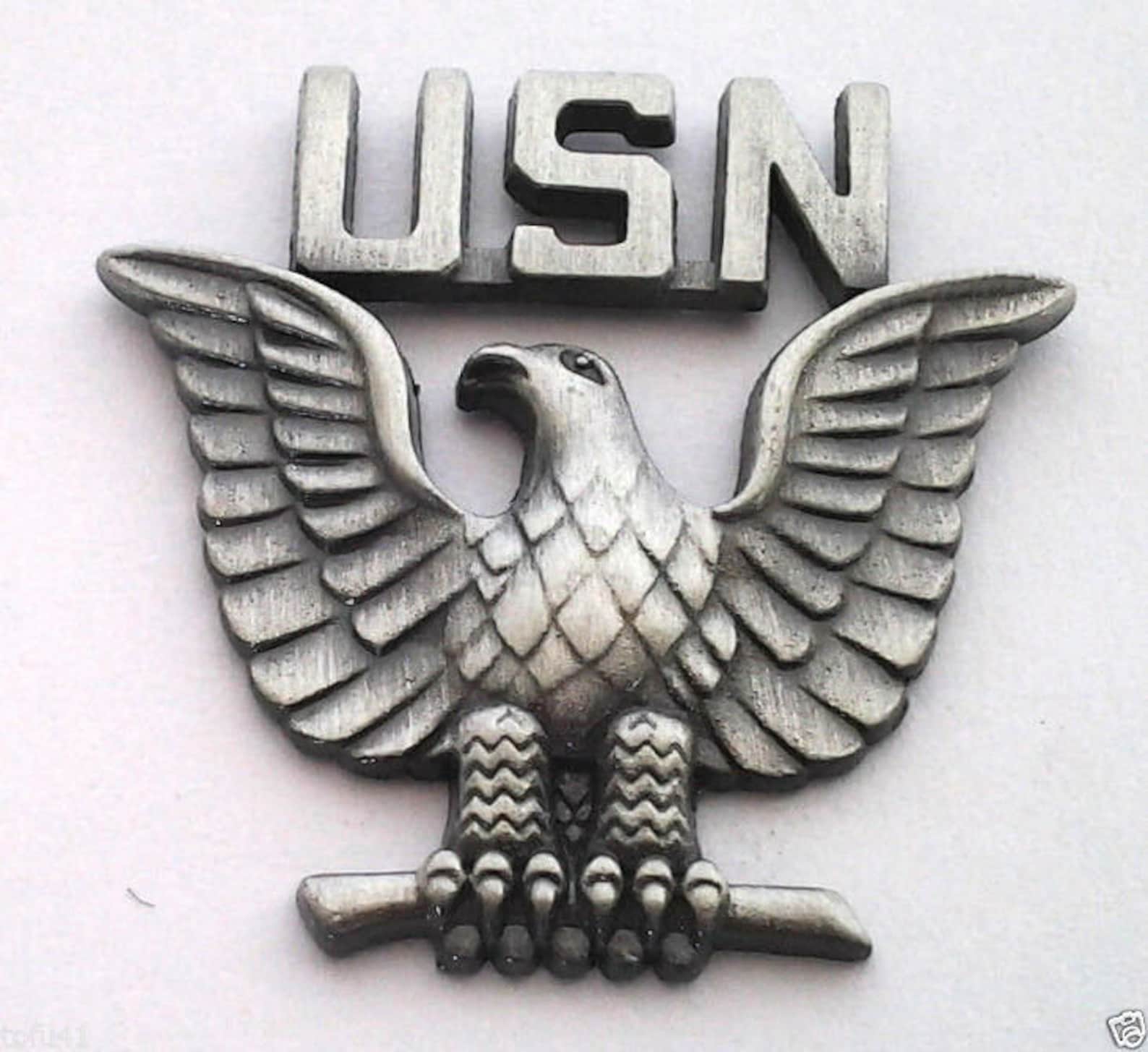United States Navy Enlisted 15/16 Military Hat Pin Etsy