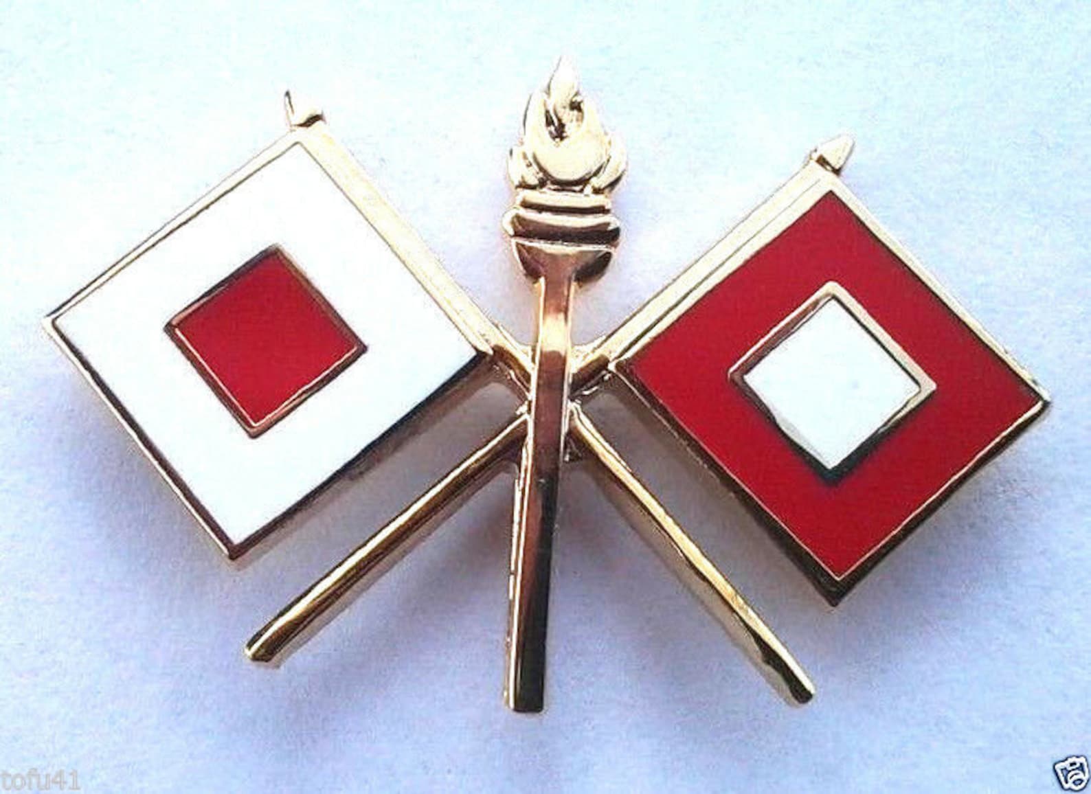 Signal Corps US Army Military Hat Pin 15244 Envío gratis Etsy