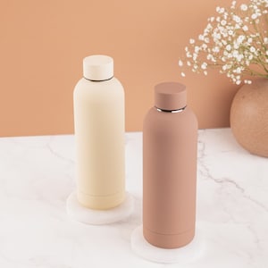 Personalized Water Bottle Vacuum Insulated Water Bottle Stainless Steel Chilly Flask Hot or Cold Gym Bottle image 10