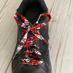 Halloween Blood & Webs Shoelaces