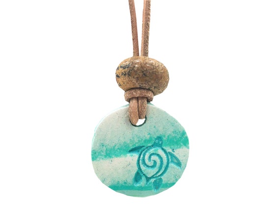 Turtle diffuser necklace sale