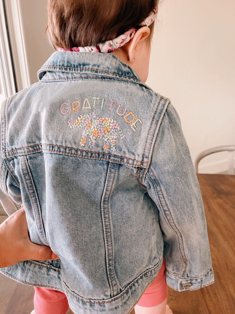 Embroidered Denim Jacket for toddler