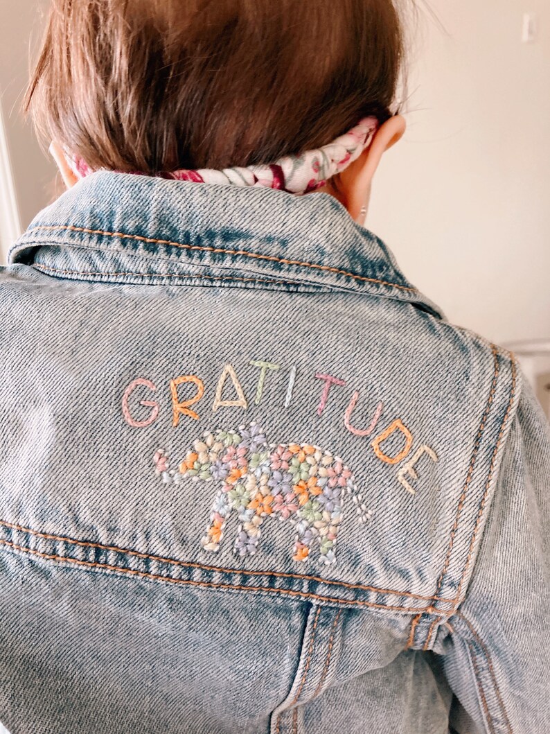 Embroidered Denim Jacket for toddler