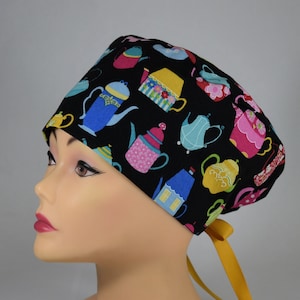 Euro Style Scrub cap; Tea Kettles