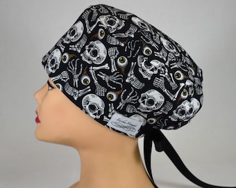 Scrubpet in euro-lintstijl: skeletbotten