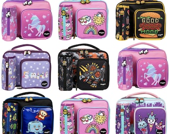 Gepersonaliseerde schoollunchtassen voor kinderen, geïsoleerde lunchbox voor kinderen
