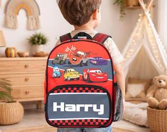 Gepersonaliseerde kinderrugzak, Disney Cars-verpleegtas voor kinderen