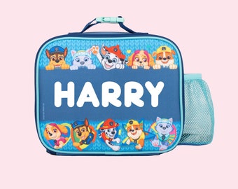 Paw Patrol Personalised Lunch Bag - Official Paw Patrol Merchandise - Insulated cooler bag - School packed lunch bag