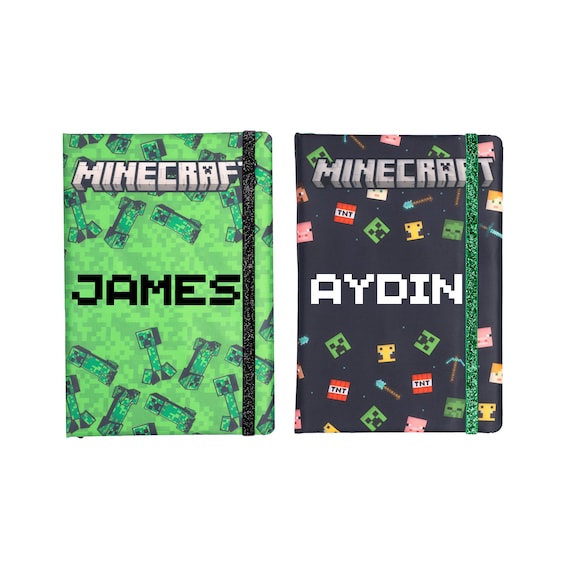 Diario Minecraft Personalizzato - 96 Pagine, Nome Custom, Verde - Foto 6