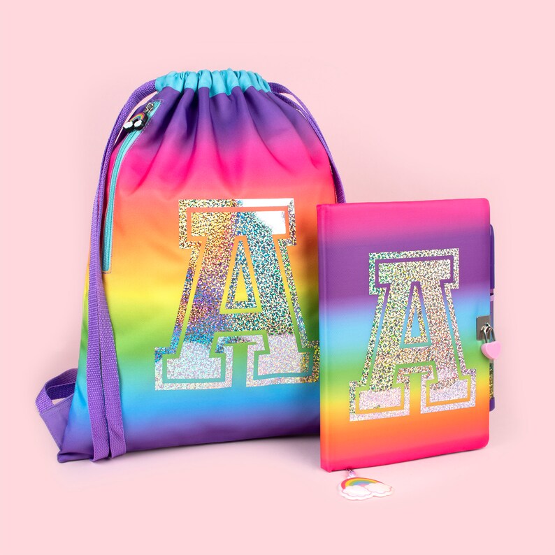 Personalised Kids Drawstring Bag With Zipped Pocket PE Bag Etsy UK