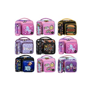 Bolsa térmica quadrada de grande capacidade personalizada Fringoo para crianças