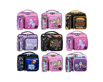 Bolsa térmica quadrada de grande capacidade personalizada Fringoo para crianças