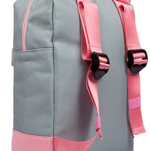 Fringoo Personalisierter süßer Mädchen Rucksack Schulrucksack für Jugendliche oder Kinder Geeignet als Schultasche, Reisetasche oder Laptoptasche Bild 7