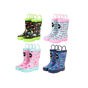 Fringoo - Children's Wellington Boots - Boys & Girls Wellies - Wellies for Kids - Kids Rain Boots UK size 6-11