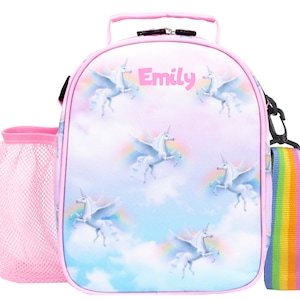 Personalisierte Lunchbag - Thermoisolierte Lunchbox - Unicorn Sky