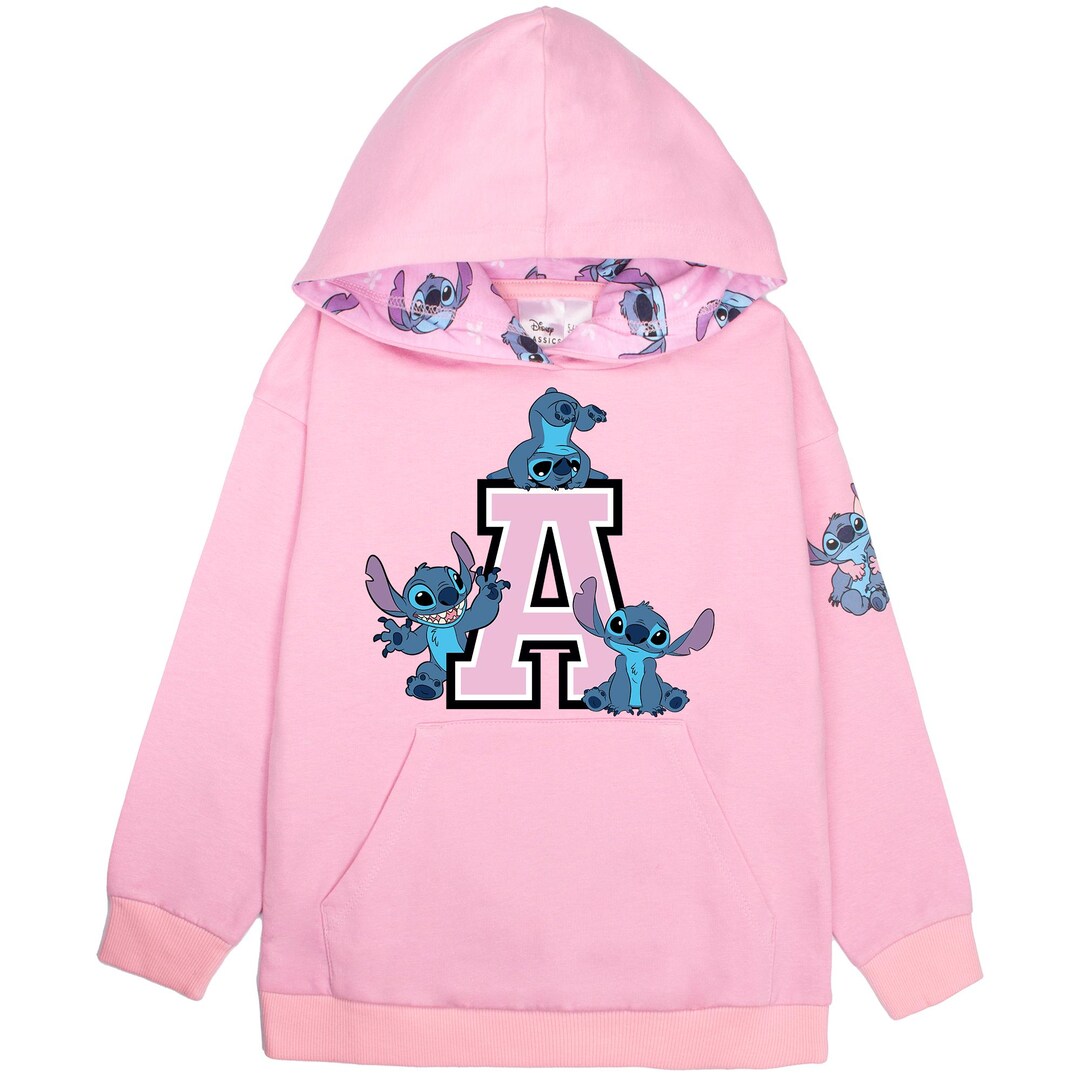 NAME IT Sweat-Shirt Fille Nmfjanni Stitch - Coupe Confortable Et Douce Pour Enfants