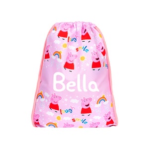 Peppa Pig 16 Backpack with Detachable Insulated Lunch Bag for Girls, Peppa  Pig