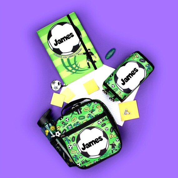 Astuccio 2 Scomparti Per Scuola - Per Ragazzi, Design Colorato | 19x12.5x5.5cm - Foto 7