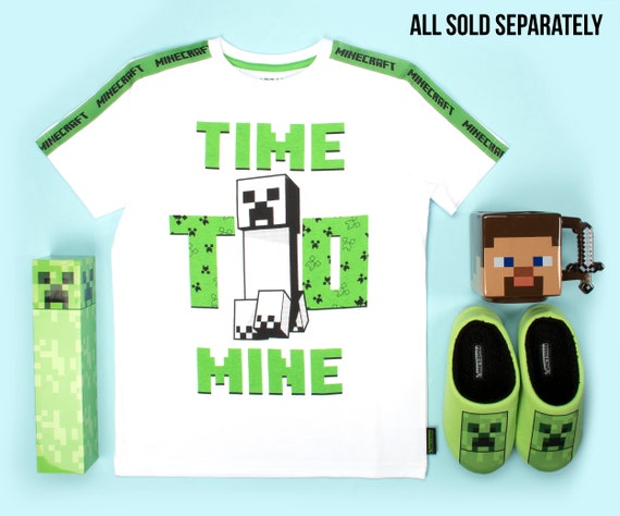 kids minecraft slippers