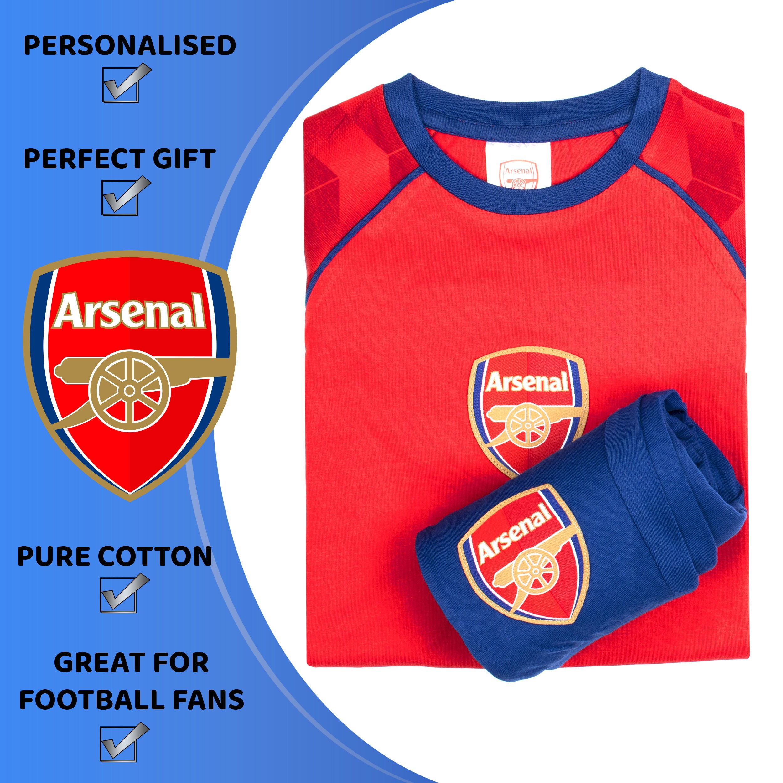 Arsenal pjs kids sale