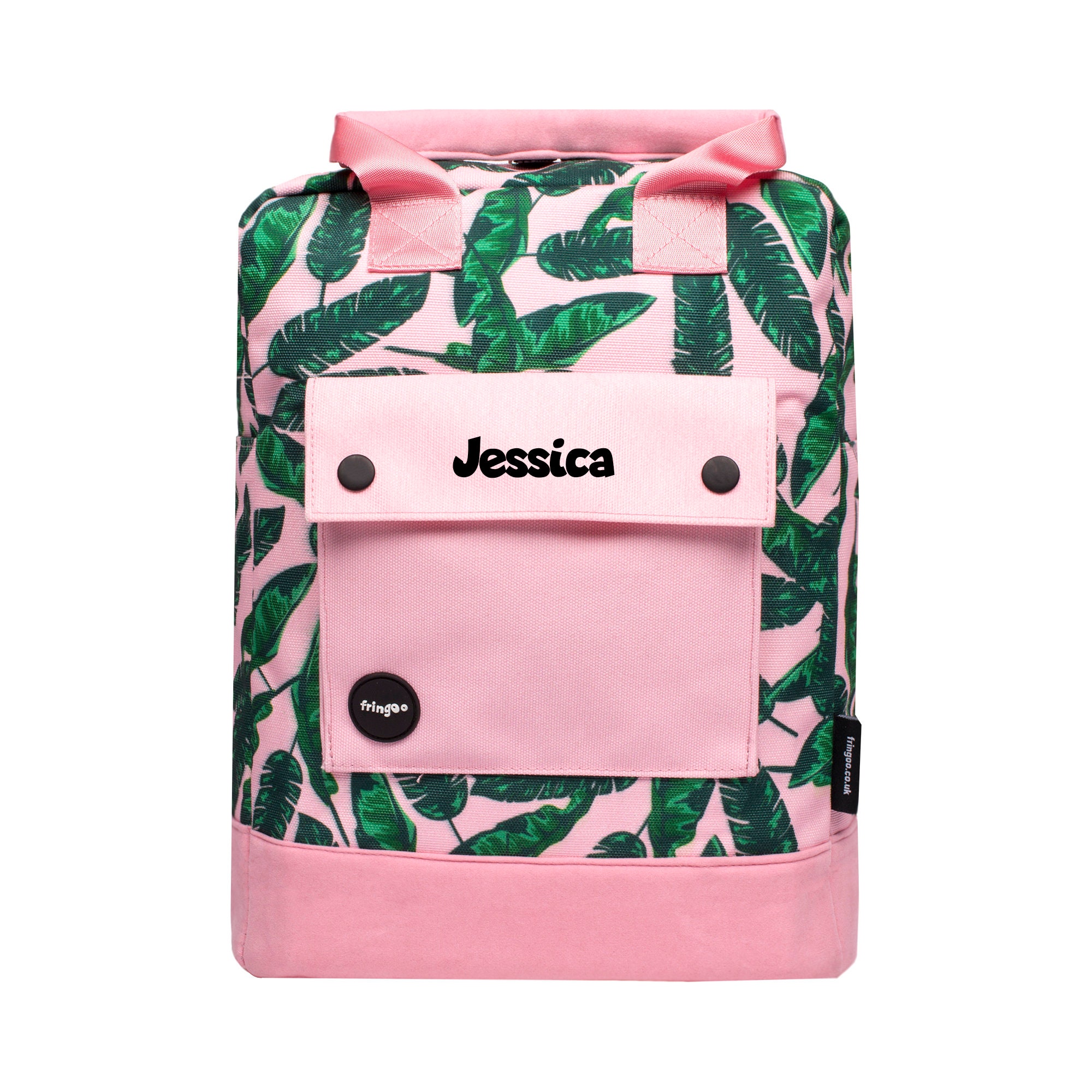 Fringoo Personalised Cute Girls Backpack School Rucksack for