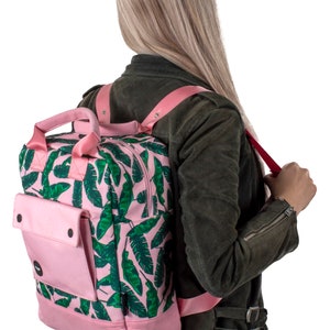 Fringoo Personalisierter süßer Mädchen Rucksack Schulrucksack für Jugendliche oder Kinder Geeignet als Schultasche, Reisetasche oder Laptoptasche Bild 9