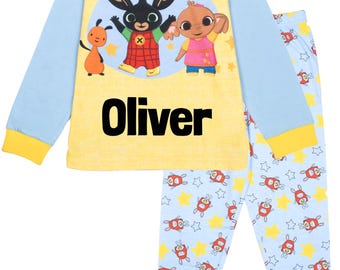 Pigiama personalizzato Bing Bunny: pigiama invernale in morbido cotone