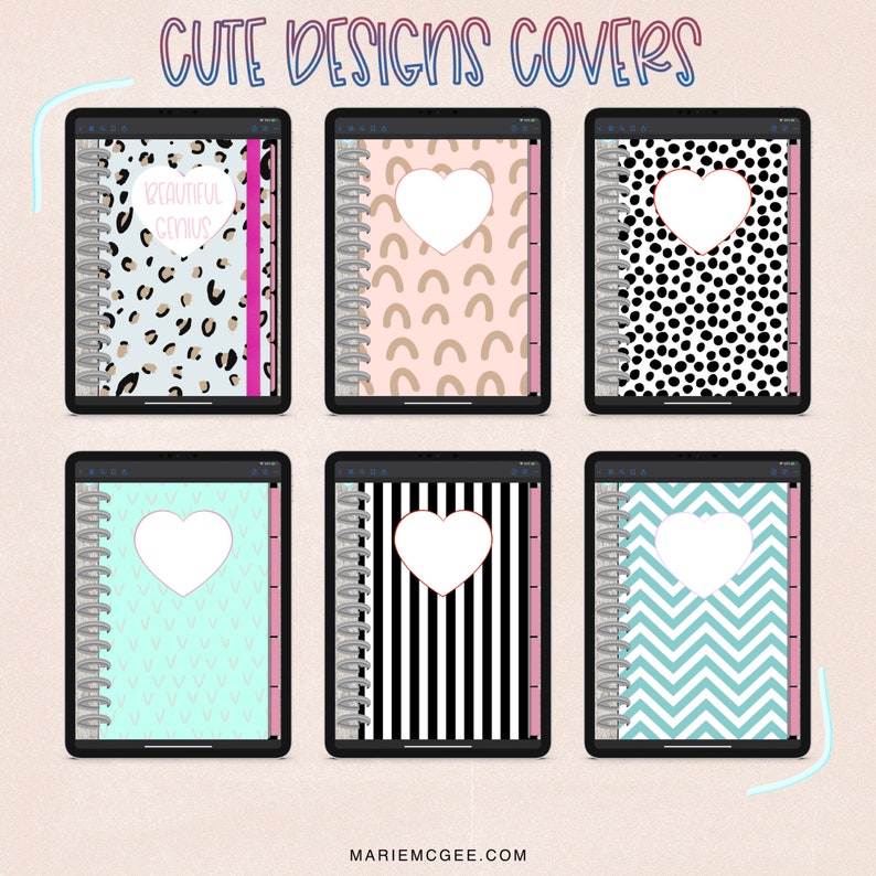 Digital Journal Notebook for iPad Pro Goodnotes Planner Etsy