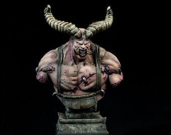 Hand-Painted Butcher Statue – Diablo Collectible Figurine