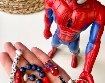 ABC- / Rechenkette Spiderman