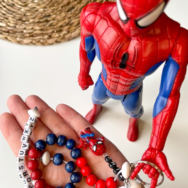 ABC- / Rechenkette Spiderman