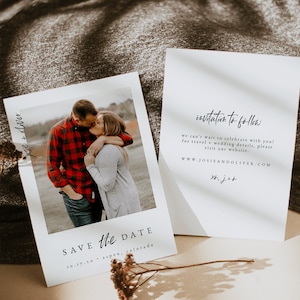 Minimalist Modern Wedding Template Bundle — Large Wedding Bundle — Printable Wedding Invitation — Minimalist Wedding Kit — Josie Collection image 7