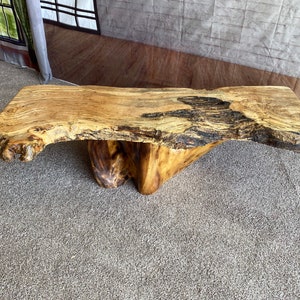 Live Edge Spalted Maple Coffee Table