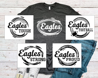 Eagles SVG PNG, Eagles Bundle svg, Eagles cut file, gift for Eagles fan, Eagle clipart, Eagle Football svg, Eagle mom, Eagle Sports Fan art