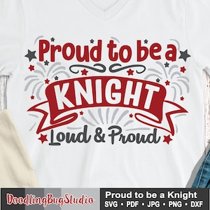 Knights SVG, Knights PNG JPG, Proud Knight svg, Knights pride svg, Knights teacher svg, Knights mom gift svg, Knights fan svg, Knights dxf