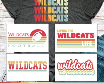 Wildcats Bundle svg, Wildcats PNG Clipart, Wildcats svg, gift for Wildcats svg, Wildcats Football svg, Wildcats mom, Wildcats Sports Fan svg