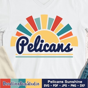 Pellicani SVG, Pellicani PNG JPG, Pellicani arcobaleno svg, Pellicani sole svg, Pellicani insegnante svg, Regalo Pellicani, Pellicani fan svg, Pellicani arte