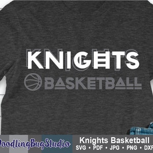 Knights SVG, Knights PNG JPG, Knights mom svg, Knights teacher svg, Knights basketball svg, Knights gift, Knights basketball fan svg
