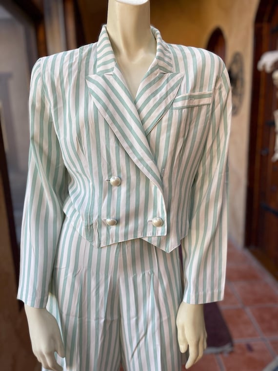 90s RAMPAGE Flared Shorts and Cropped Jacket Ense… - image 1