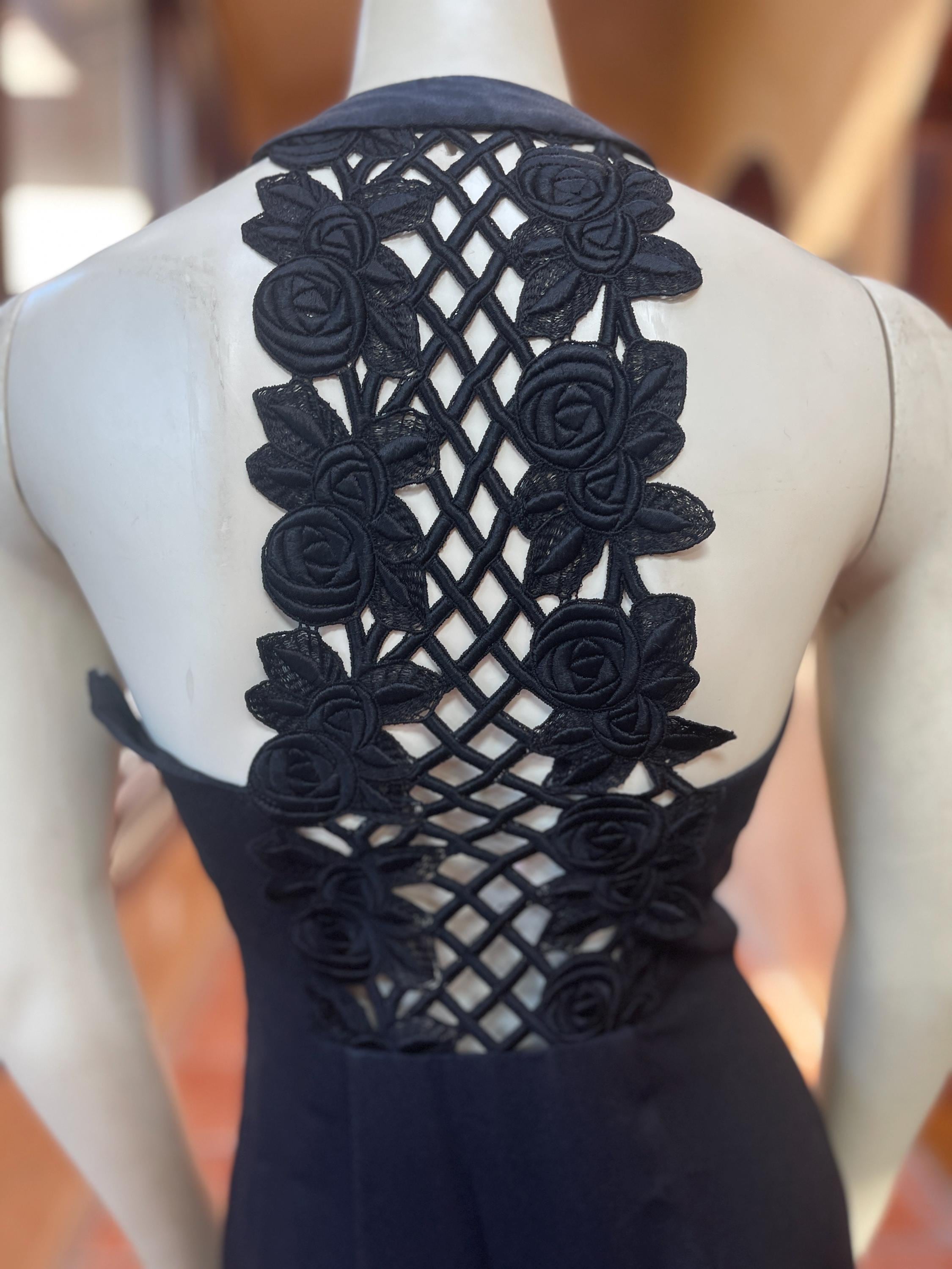 Vintage Jessica Mcclintock Halter Dress