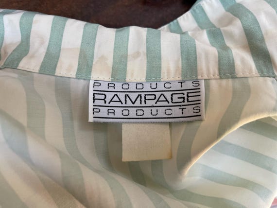 90s RAMPAGE Flared Shorts and Cropped Jacket Ense… - image 4