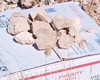 3lb Desert Rocks - Chihuahuan Desert - USPS Small Flat Rate Box of Random Rocks from Chihuahuan Desert