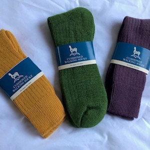 Cushioned Alpaca Walking Socks